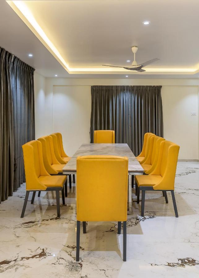 Saffronstays Palm Paradise, Kalyan Khadavli - Swimming Pool With Water Slides, Gazebo And Indoor Games Padghe 外观 照片